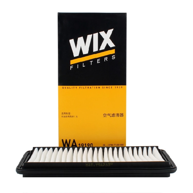 WIX维克斯空气滤芯WA19190适配于长安铃木雨燕1.3L 空滤 3919