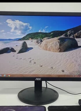 aoc  i2080sw  19.5英寸ips屏，家用办公监控，二手九成新