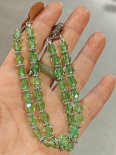 中古Vintage品牌打标绿色系清新手链