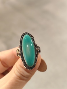 中古Vintage可调节戒指