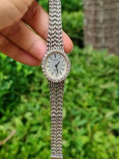 中古Vintage品牌打标925银女士腕表