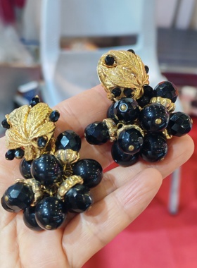 法国中古全新未使用老库存耳夹