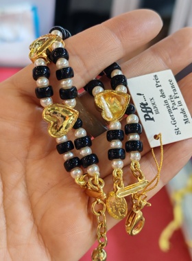 法国中古品牌打标pfft全新未使用老库存手链