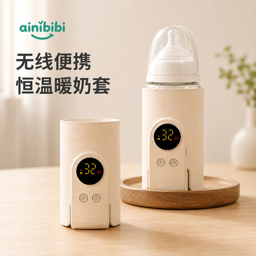 【无线续航】适配99%各品牌奶瓶