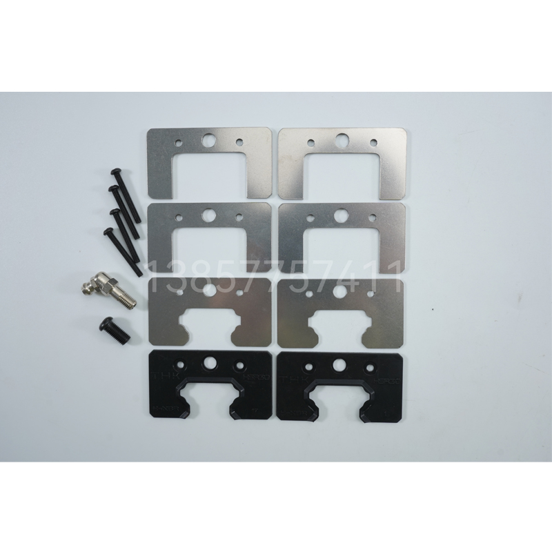 国产THK滑块防尘挡板金属隔板SHS/SSR/HSR/SR密封刮板DDZZKK配件