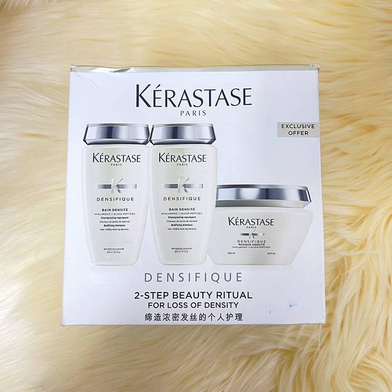 Kerastase/卡诗套装白金赋活洗发水250ml*2+白金赋活发膜200ml