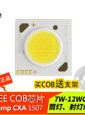 美国科锐CREE CXA1507n COB灯珠7W10w12W LED进口光源正方形白光