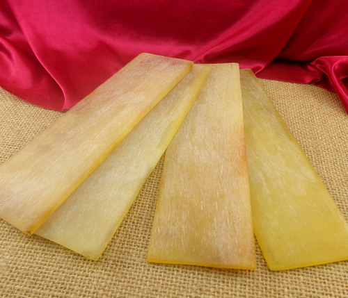 天然牦牛原料明针茶具片材diy