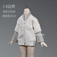 1:12 scale 12 points bjd Ami 2 Fairy body d male Splatoon Splatoon Warrior Bomber jacket Baby dress thumbnail 7