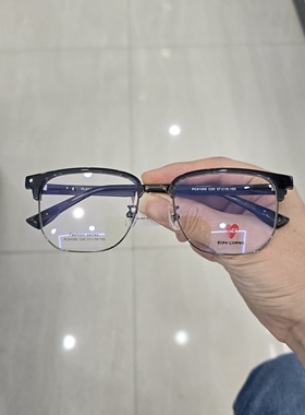 川久 play comme pc91055眼镜框pc91055眼镜框眉毛架超轻