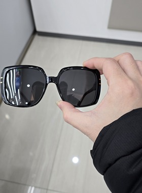 路易来美92002f新款简约侧边双Clogo百搭显脸小墨镜男女