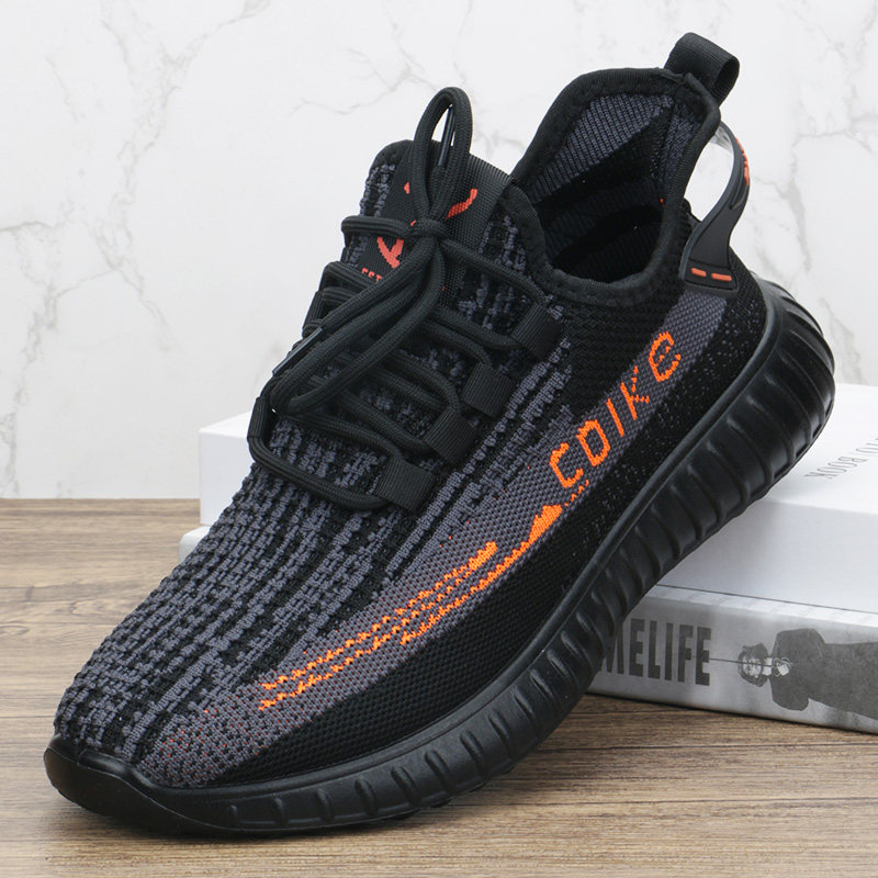 春夏季舒适男鞋飞织网布面透气防臭正品老北京布鞋轻便软底运动鞋