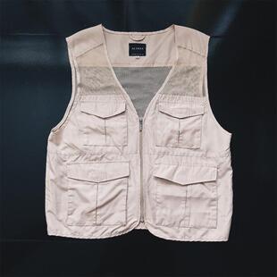 包邮 阿美咔叽复古vintage风格 日单美式 rrl 多口袋背心马甲