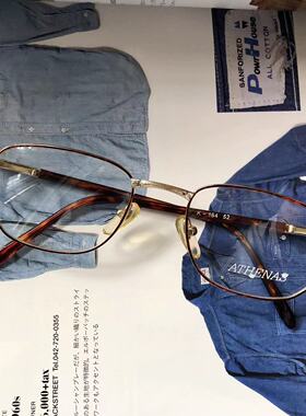 早期生产美式复古y2k千禧年cityboy长谷川金属框架眼镜iaspyj972