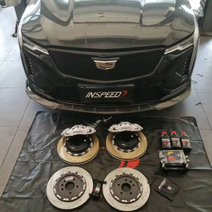 凯迪拉克CT4 硬速INSPEED TS6 355盘刹车套件 后轮加大盘 实体店