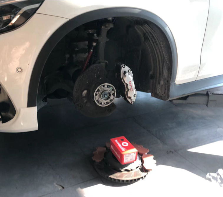 MOTEK魔铁ST600刹车片AP9040/8520/8530 奔驰GLC 魔铁ST600刹车片