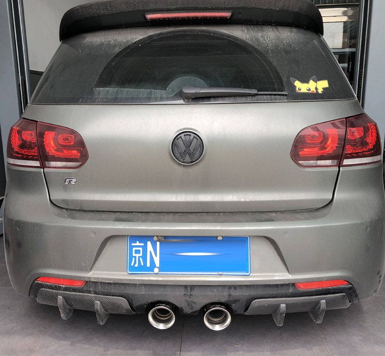 高尔夫R 6 7 7.5 GTI R20 A3 S3 CC 改装RES钛合金电子阀门排气管