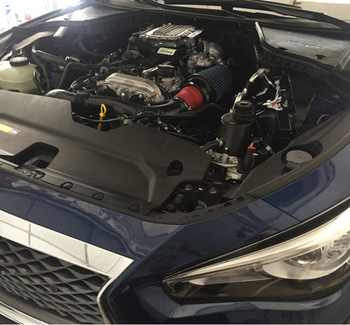 美国INJEN进气套件冬菇头英菲尼迪Q50 2.0T 3.7专用改装进气Q50L