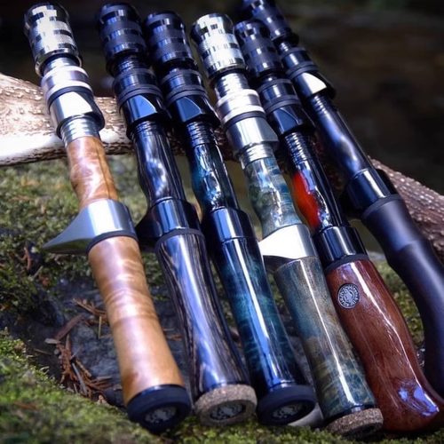 日本diy枪柄溪流路亚竿手把