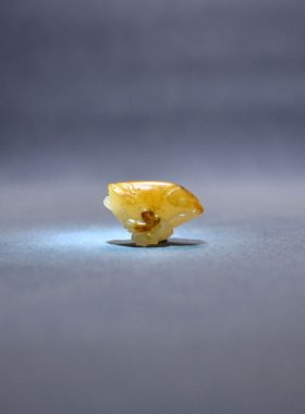 白玉独籽料金蟾挂坠戒面手串配饰