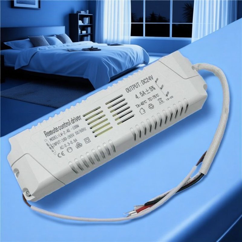 2.4G无极调光镇流器led灯驱动电源24V恒压北欧吊灯控制装置调色温