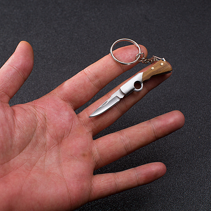 迷你刀挂扣小刀拆快递刀折叠小刀袖珍你钥匙扣刀随身精品小礼物刀