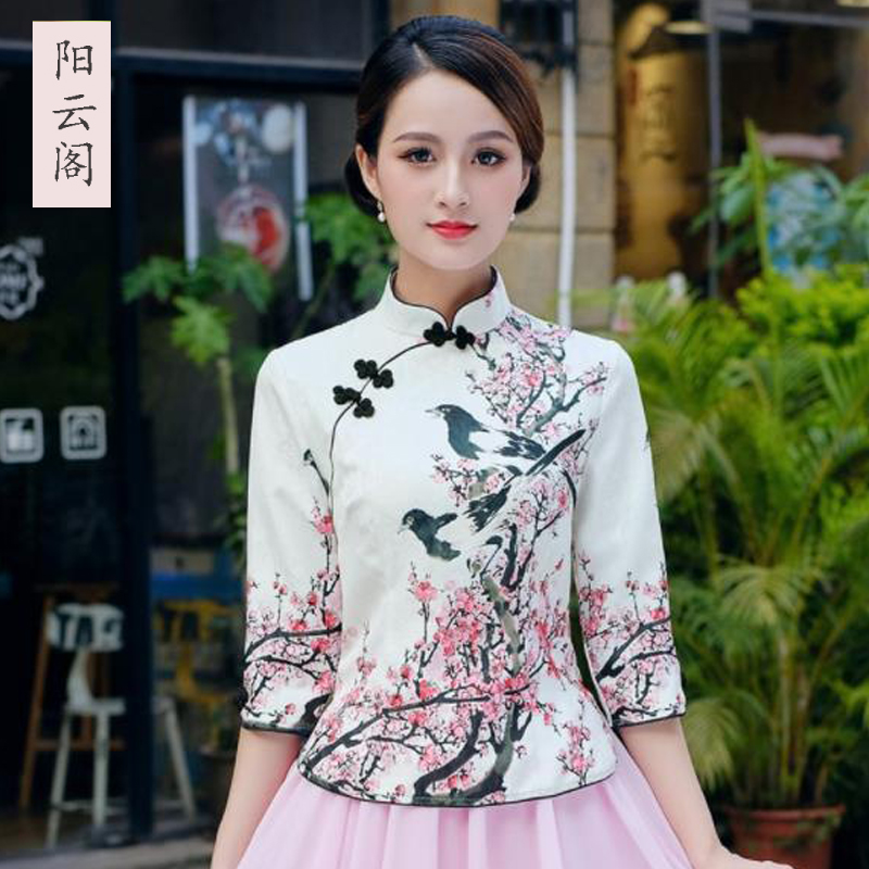 2025春夏新款女士唐装改良旗袍