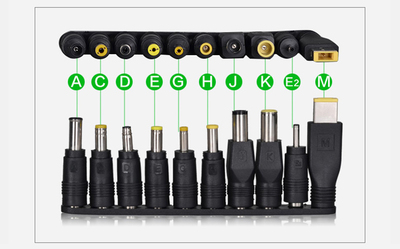 DC5521转常用笔记本电脑转接头