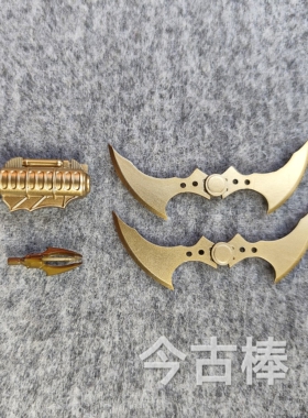 HT 1/6兵人模型黑金蝙蝠侠武器手雷蝙蝠刀-