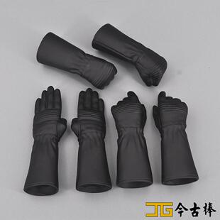 Medicom RAH1/6兵人模型 假面全黑轻甲 摩托敬礼握拳手型空心