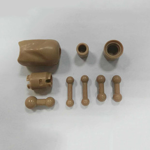 1/6兵人男女素体模型配件头雕脖子连接器脚部增高件素体配件大全