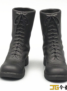 RAH 1/6兵人模型 美军 空降兵战斗靴长筒靴子 现代潮流塑料空心