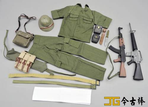 士兵兵人威龙越战模型1/6