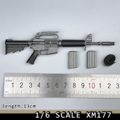 今古棒威龙DML XM177塑料不可射 现代美军潮流M4 6比例兵人模型