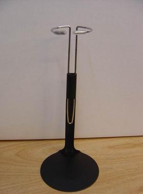 1/6兵人模型娃娃玩具 人偶 新型卡档U架 全金属 黑色 仿HT支架