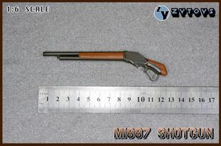 ZYTOYS1:6兵人军事模型特种部队阿诺终结者M1887散弹枪特价