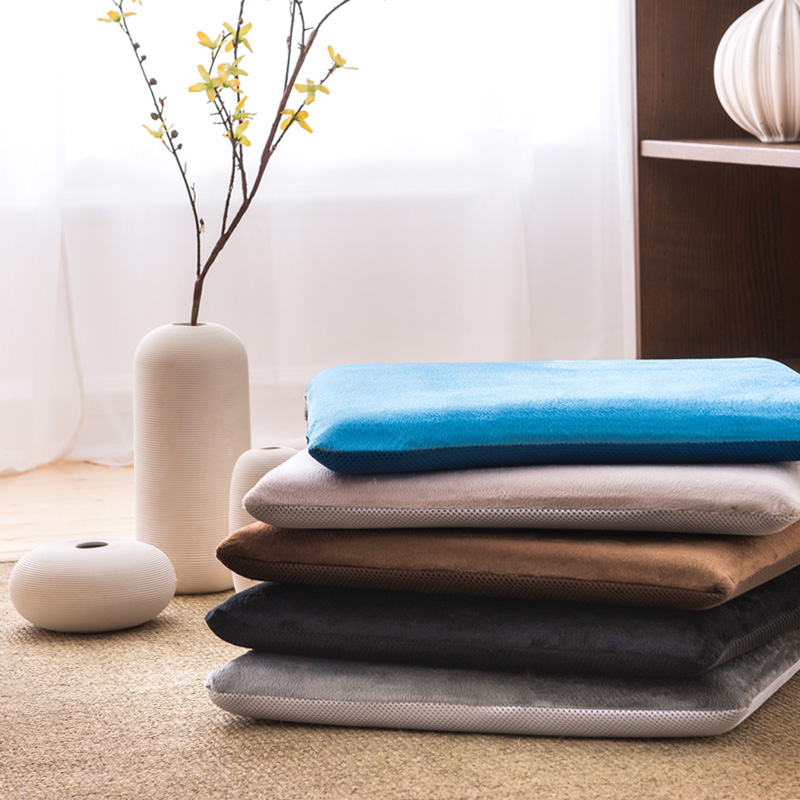 慢回弹日式风冬夏防滑可拆洗坐垫