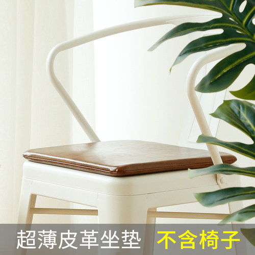 双面皮革防水坐垫免打理
