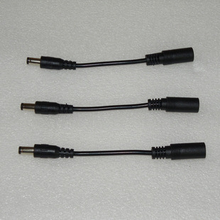 电源适配器插头转接线DC5.5*2.1转DC5525 DC4017 DC35135铜线