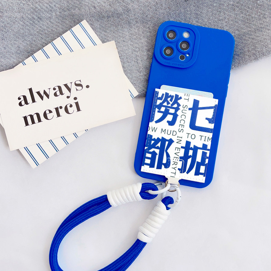 粤语捞乜都掂手机壳带卡包独立隔层插卡iPhone16promax卡套16/15苹果15pro背贴卡槽收纳14/13/12防摔挂绳保护