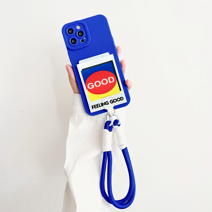 原创小众撞色简约插卡手机壳带卡包iphone16promax皮质隔层背贴卡套14pro卡槽苹果13/15挂绳防摔保护15pro软X