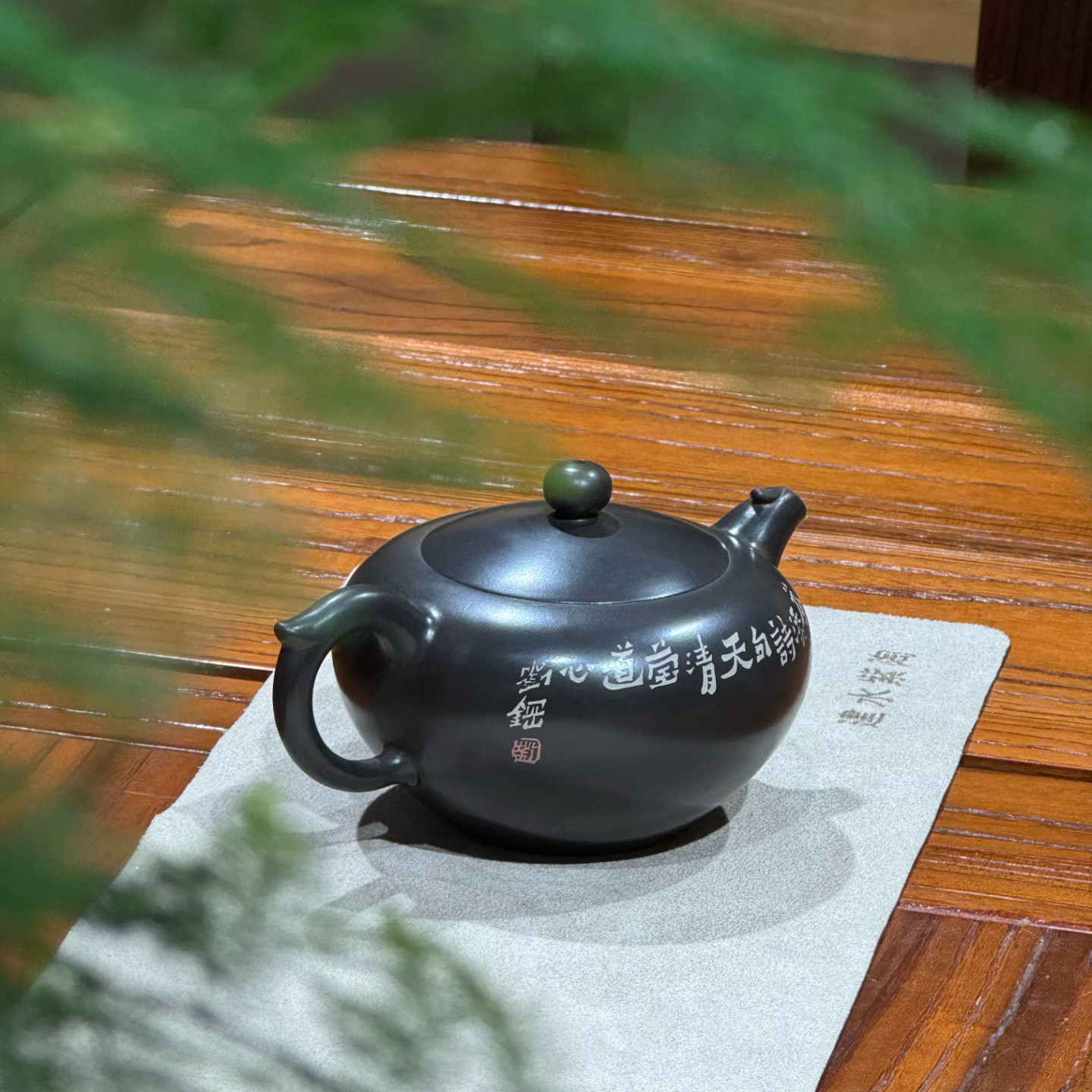 建水紫陶云南特产纯手工制作田静大礼仪泡茶壶茶具