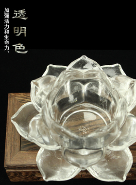 酥油琉璃供佛水晶莲花