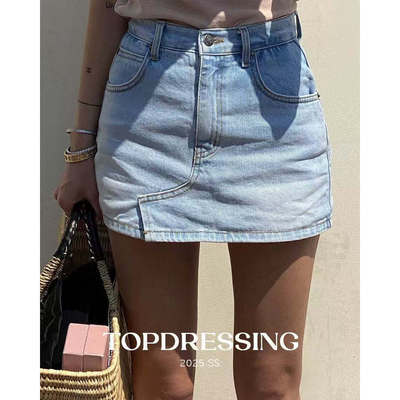 topdressing韩国东大门2025夏季新款显瘦裙裤牛仔短裙裤裙裙裤女