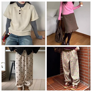 特价打折款针织衫衬衫半身裙休闲裤