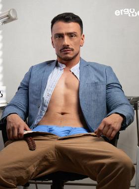 ErgoWear新款FEEL袋GR8系列棉质运动性感男士五分裤-1733