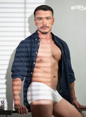 ErgoWear新款FEEL袋GR8系列棉质运动性感男士平角裤-1736