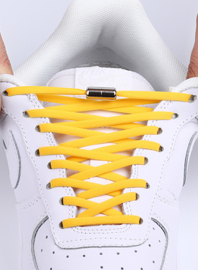 懒人鞋带免系免绑男女运动鞋AJ1篮球鞋成人儿童皮筋弹力半圆鞋带