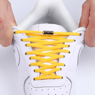 懒人鞋带免系免绑男女运动鞋AJ1篮球鞋成人儿童皮筋弹力半圆鞋带