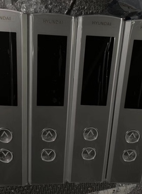 上海现代电梯STVF9外呼面板，外呼盒，无底盒WBVF HIP整套不锈钢